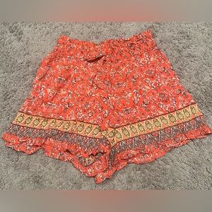 ANGIE Printed Shorts